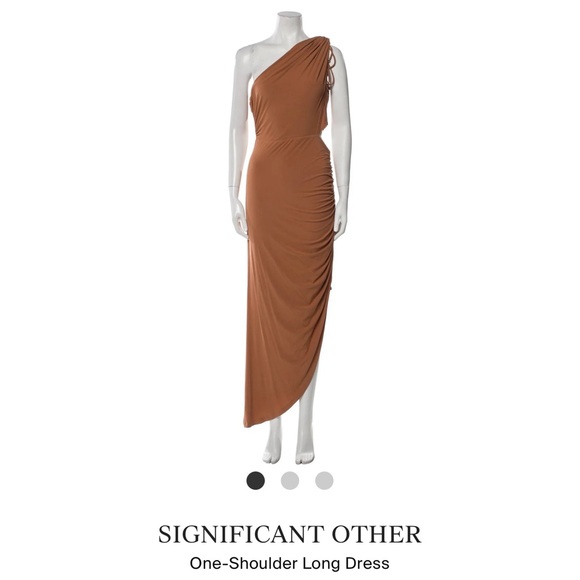significant other Dresses & Skirts - SIGNIFICANT OTHER - ONE SHOULDER MIDI DRESS